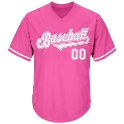 Maglia da baseball autentica Blue Light a righe blu-bianche personalizzata nera Maglia da baseball autentica Blue Light a righe blu-bianche personalizzata nera
